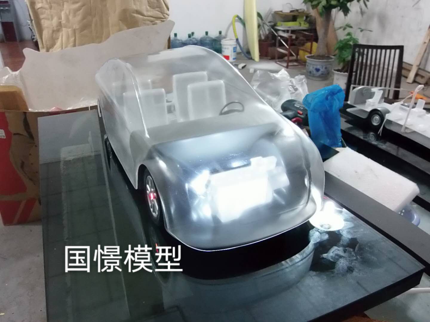 瓮安县透明车模型
